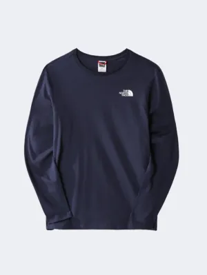 The North Face Easy Long-Sleeve Men Lifestyle Long Sleeve Summit Navy