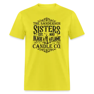 The Sanderson Sisters Black Flame Candle Co. T-Shirt (Halloween)