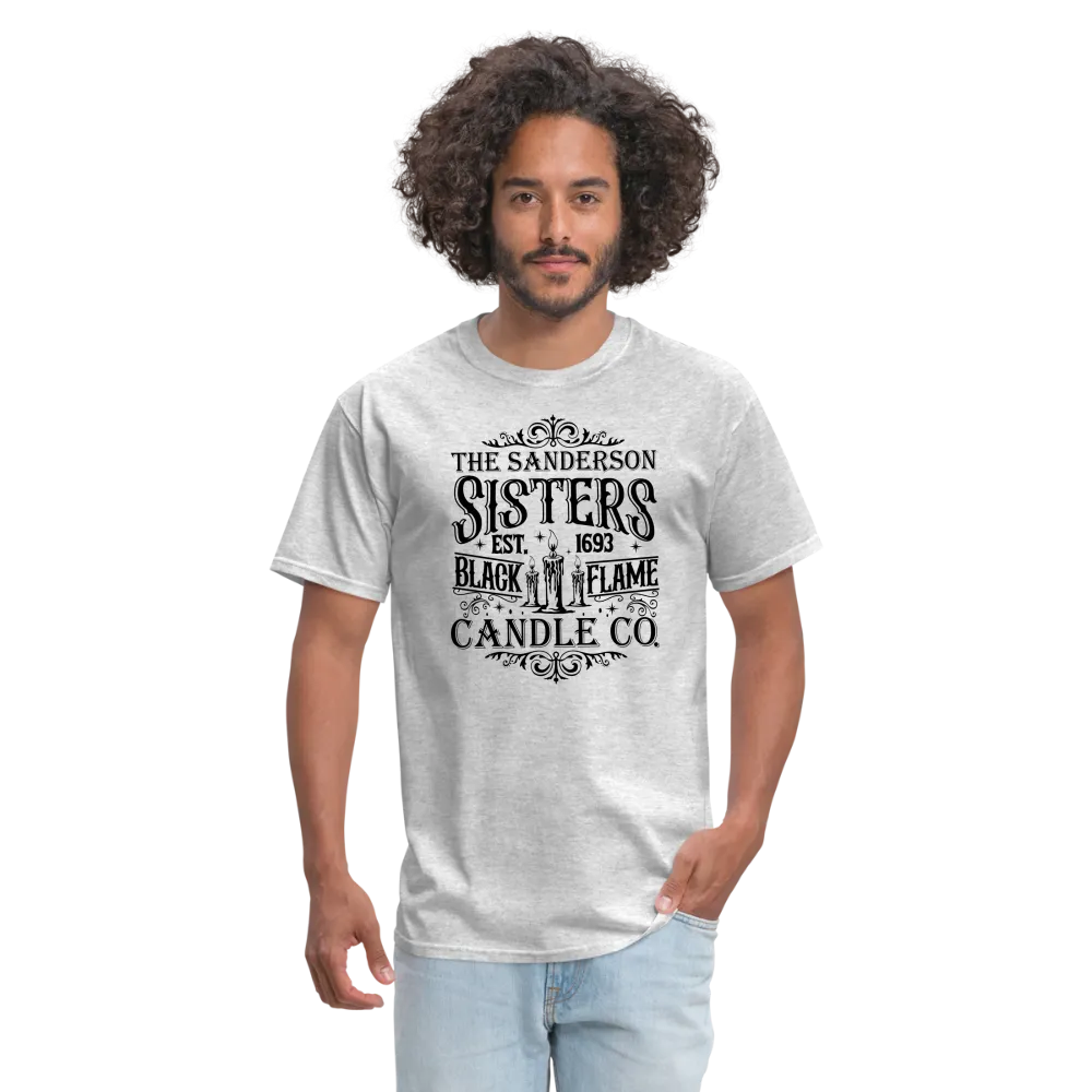 The Sanderson Sisters Black Flame Candle Co. T-Shirt (Halloween)