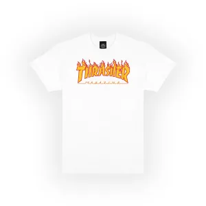 Thrasher Flame Shirt - White