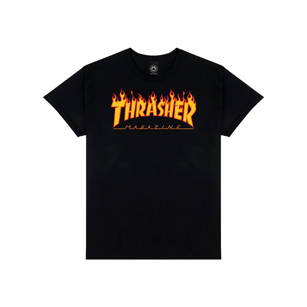 Thrasher Flame Shirt - White