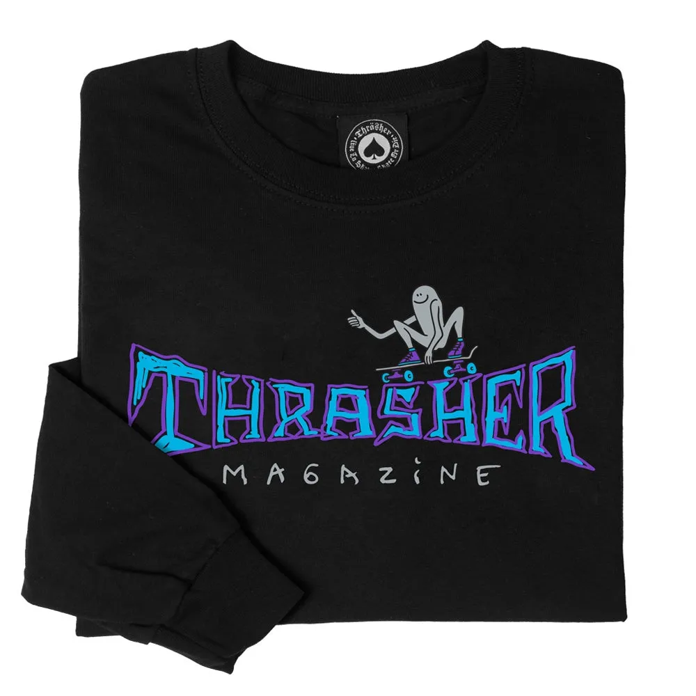 Thrasher - Gonz Thumbs Up Longsleeve Tee Black