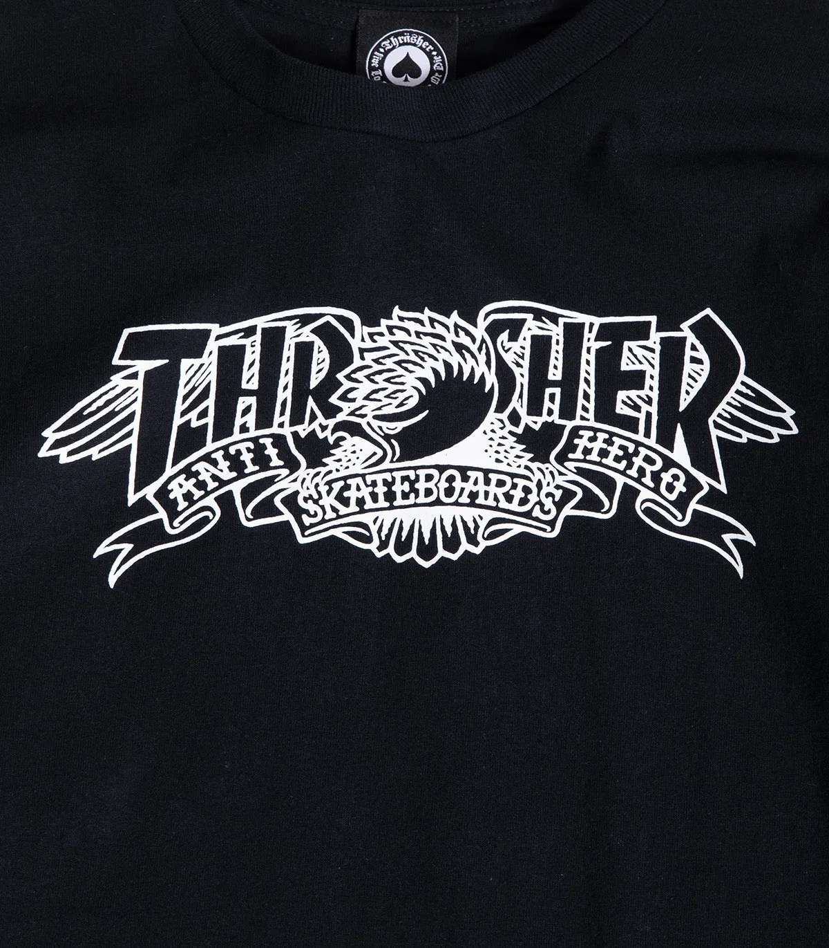 Thrasher X Antihero Mag Banner Long Sleeve T-Shirt