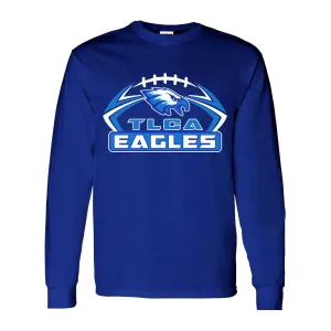 TLCA Eagles - Football Long Sleeve T-Shirt