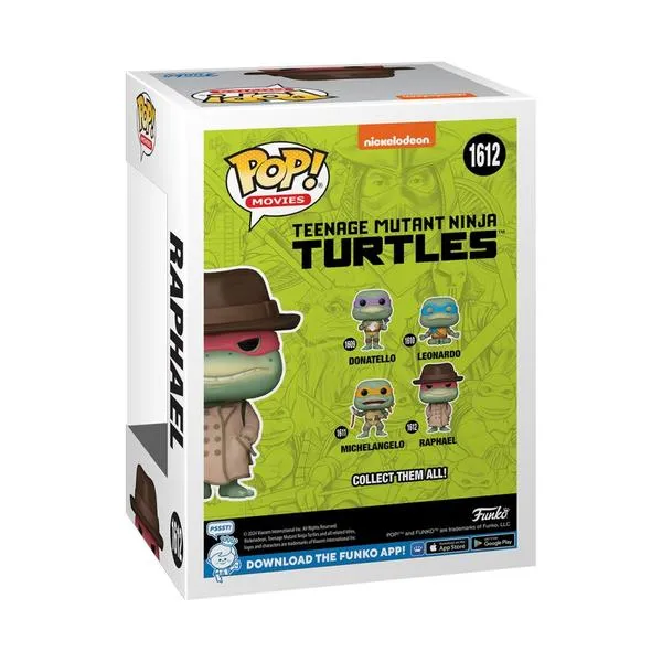 TMNT (1990) - Raphael w/Coat & Hat Pop!