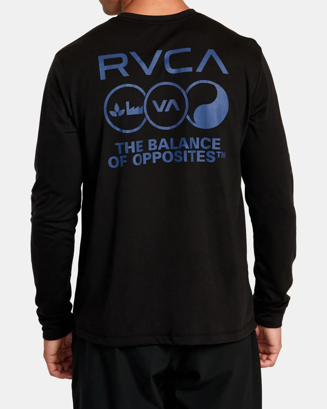 Tri Balance Long Sleeve Tee - Black