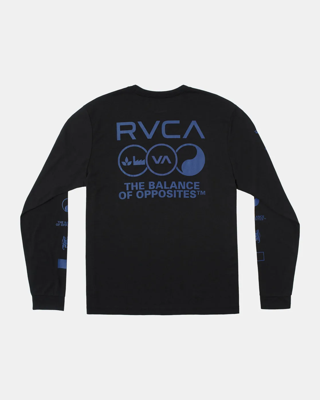 Tri Balance Long Sleeve Tee - Black