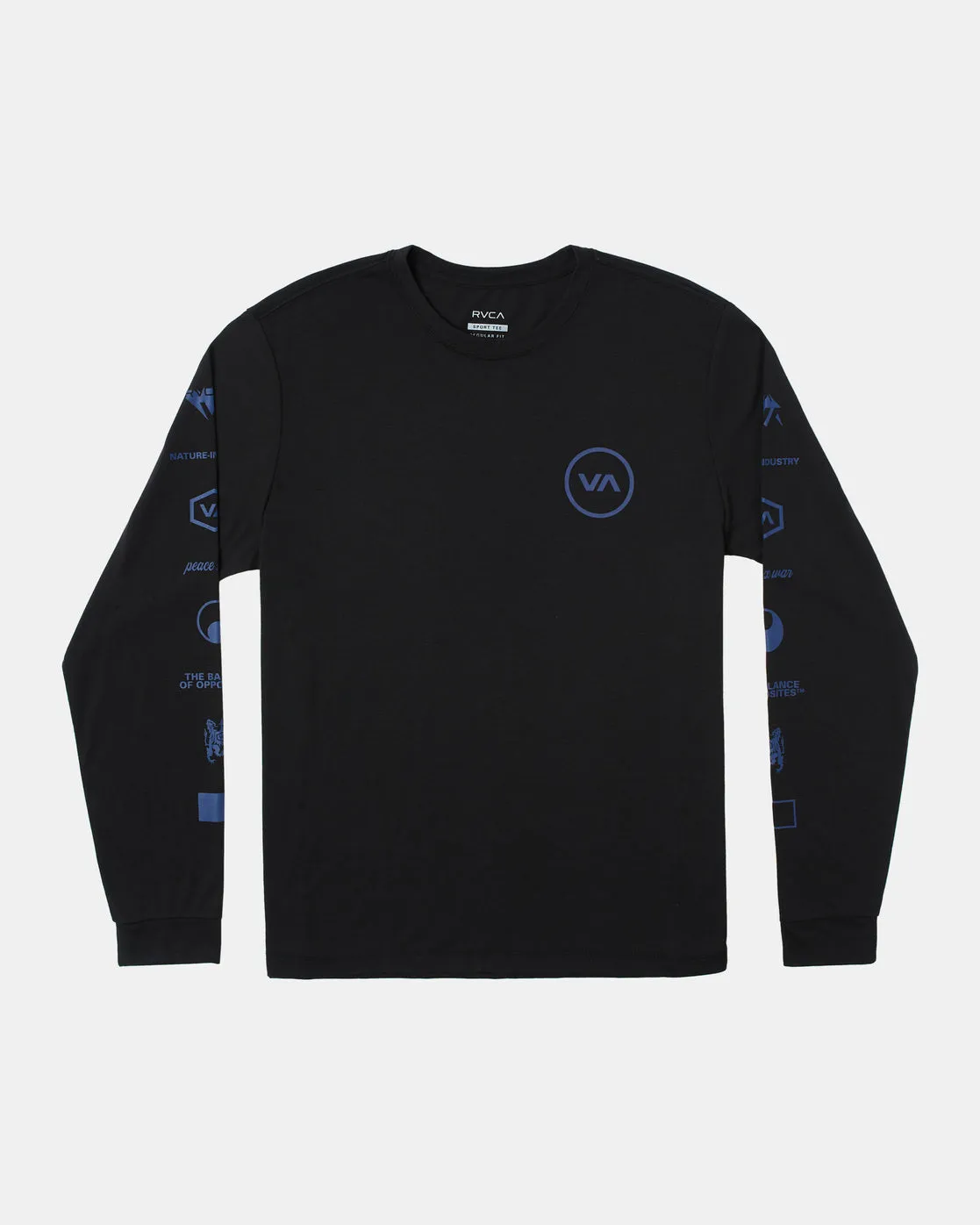 Tri Balance Long Sleeve Tee - Black