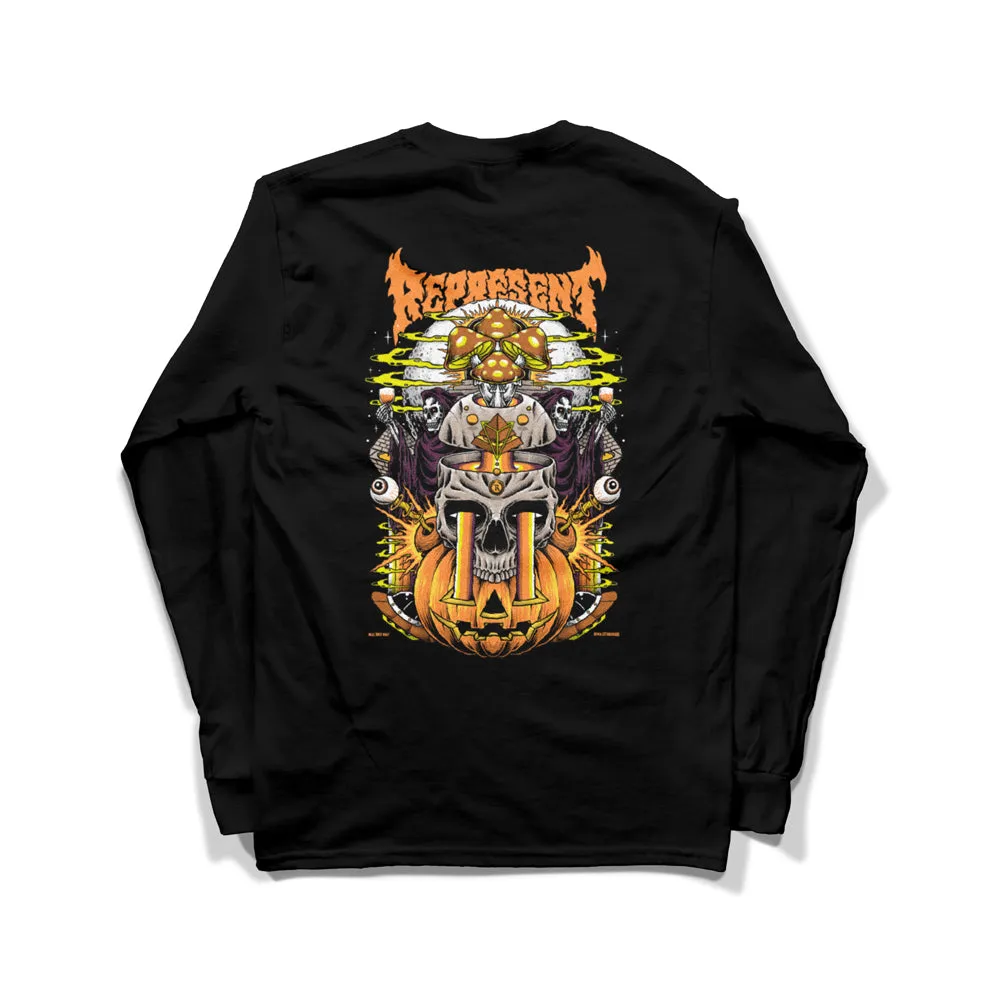 TRIPPIN' Heavyweight Long Sleeve Tee [BLACK] HALLOWEEN MMXXIV