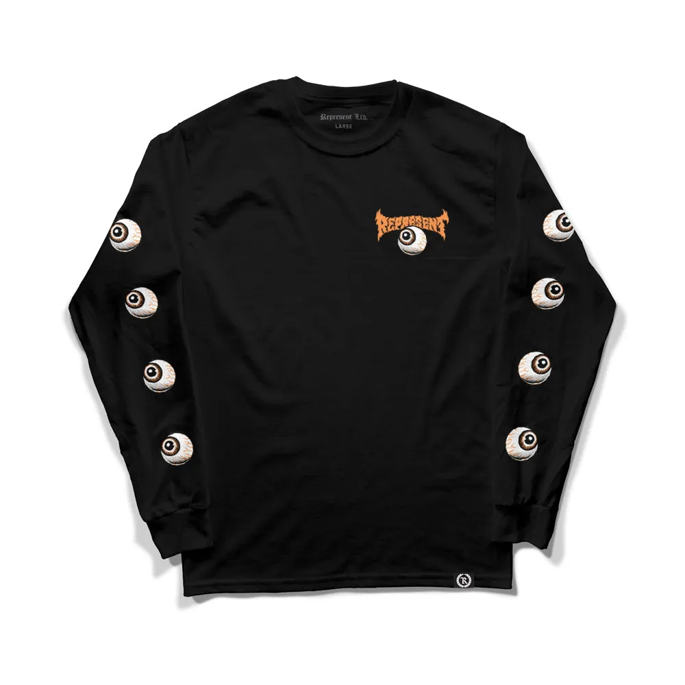 TRIPPIN' Heavyweight Long Sleeve Tee [BLACK] HALLOWEEN MMXXIV