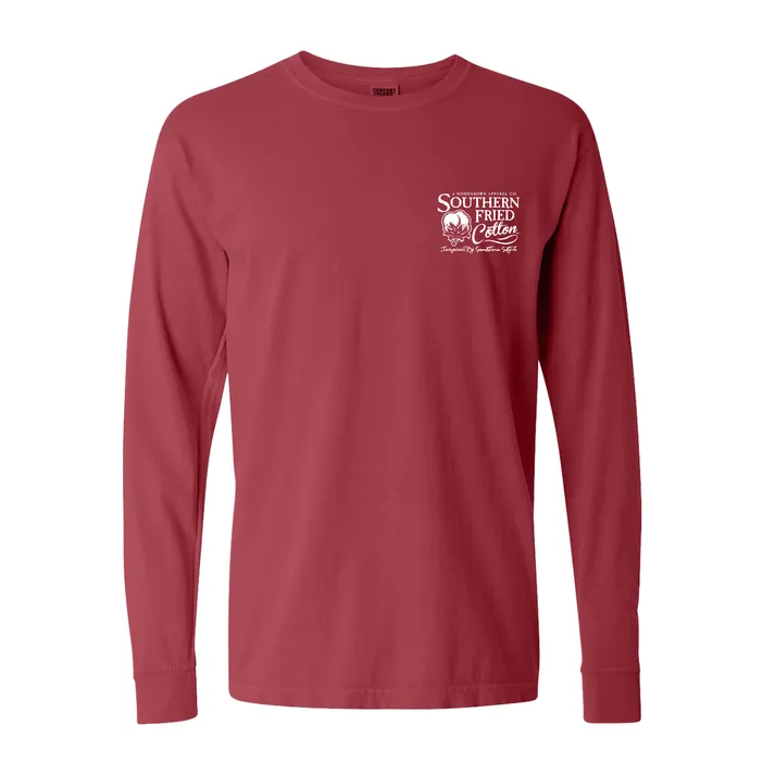 Tucker LS Tee - Crimson