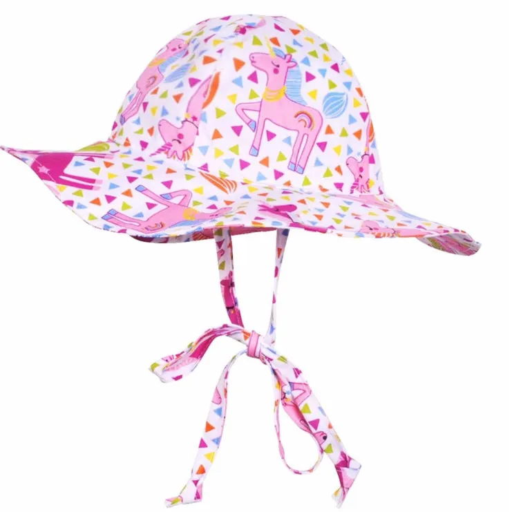 Unicorn Circus Baby & Toddler Girl Sun Hat Infant Hat Newborn Hat Baby Sun Hat