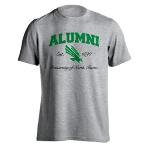 University of North Texas UNT Mean Green Alumni Logo Tee Short Sleeve T-Shirt