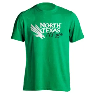 University of North Texas UNT Mean Green Mom Logo Mother Short Sleeve T-Shirt