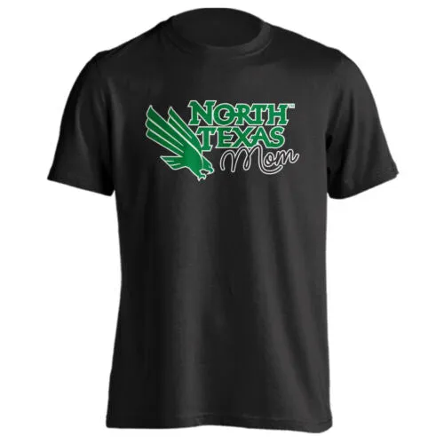 University of North Texas UNT Mean Green Mom Logo Mother Short Sleeve T-Shirt