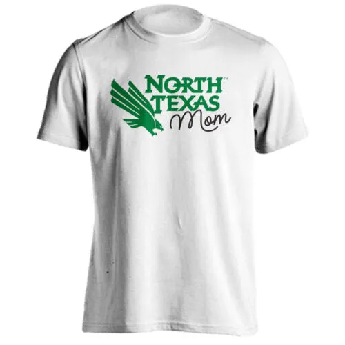 University of North Texas UNT Mean Green Mom Logo Mother Short Sleeve T-Shirt