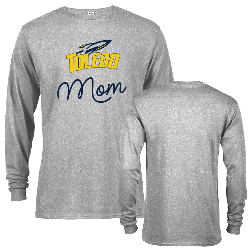 University of Toledo Rockets Mom Mother Parent Toledo Long Sleeve Tee T-Shirt