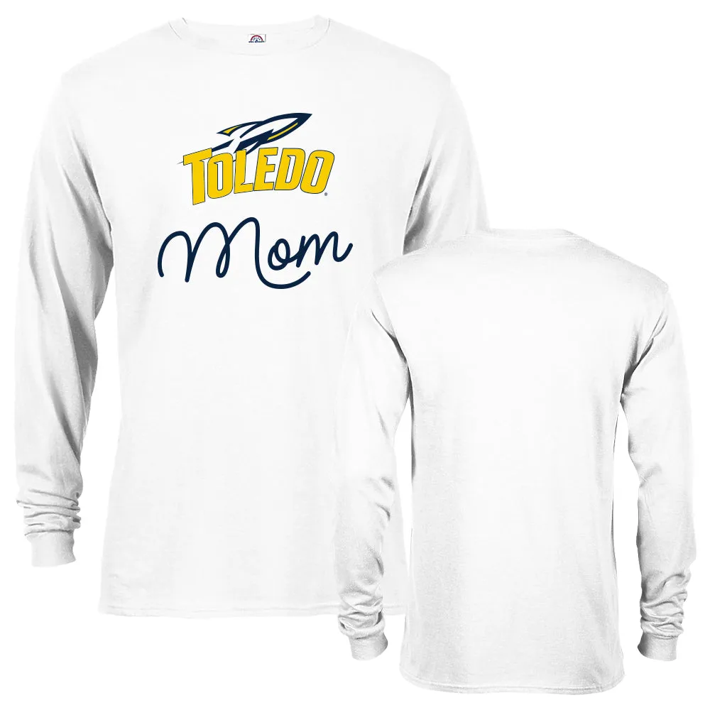 University of Toledo Rockets Mom Mother Parent Toledo Long Sleeve Tee T-Shirt