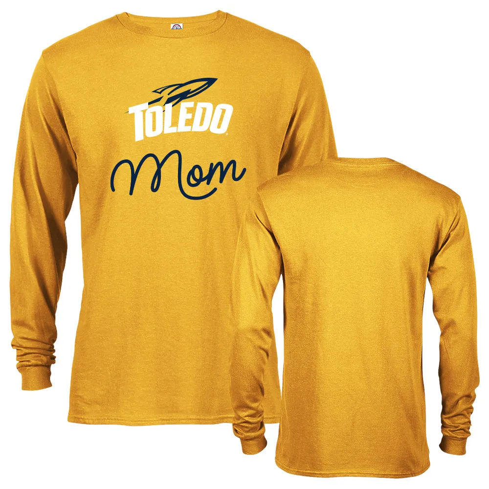 University of Toledo Rockets Mom Mother Parent Toledo Long Sleeve Tee T-Shirt