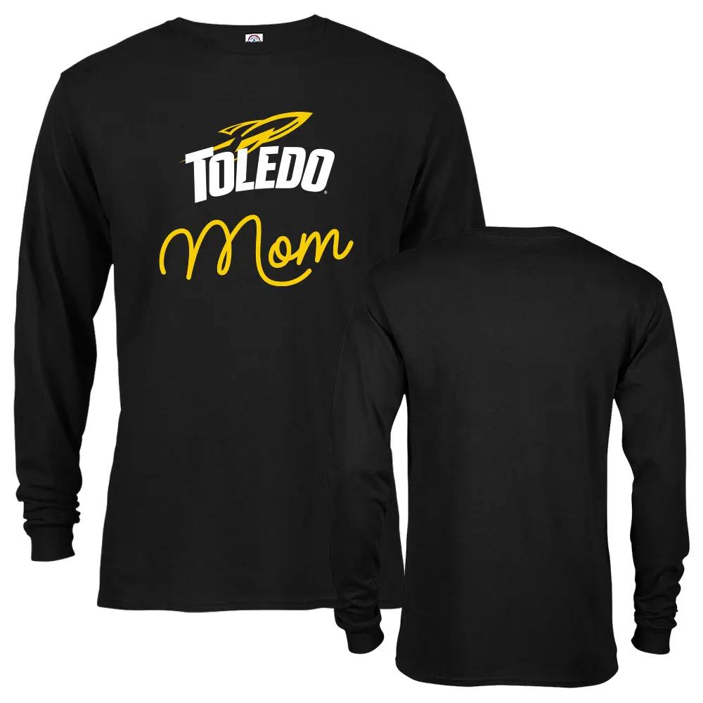 University of Toledo Rockets Mom Mother Parent Toledo Long Sleeve Tee T-Shirt