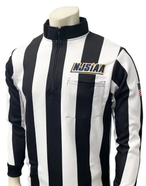 USA729NJ - Smitty "Made in USA" - New Jersey Light Weight Water Resistant Football Long Sleeve Shirt