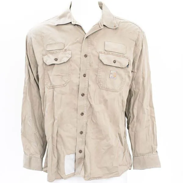 Used Brand Name Flame Resistant Work Shirt - Long Sleeve