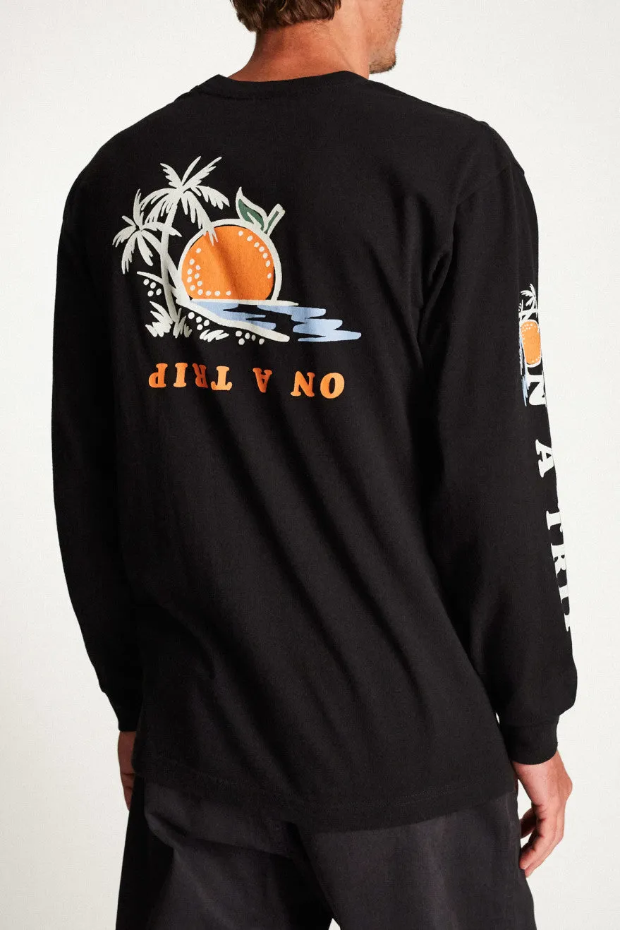 Valencia II L/S Standard Tee - Black