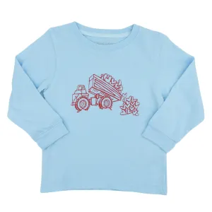 Valentine Dump Truck Long-sleeve T-shirt