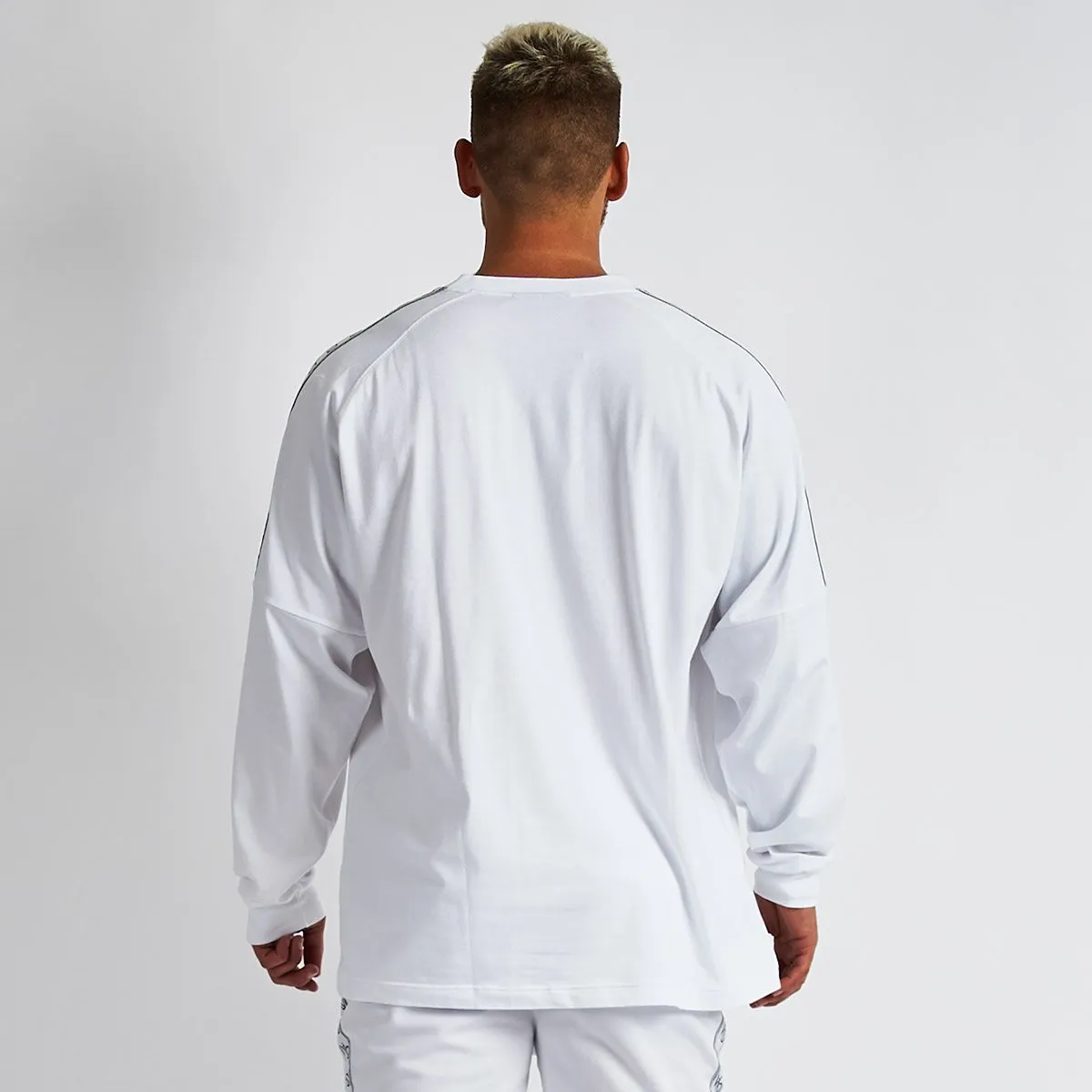 Vanquish LT v2 Men's White Oversized Long Sleeved T-Shirt