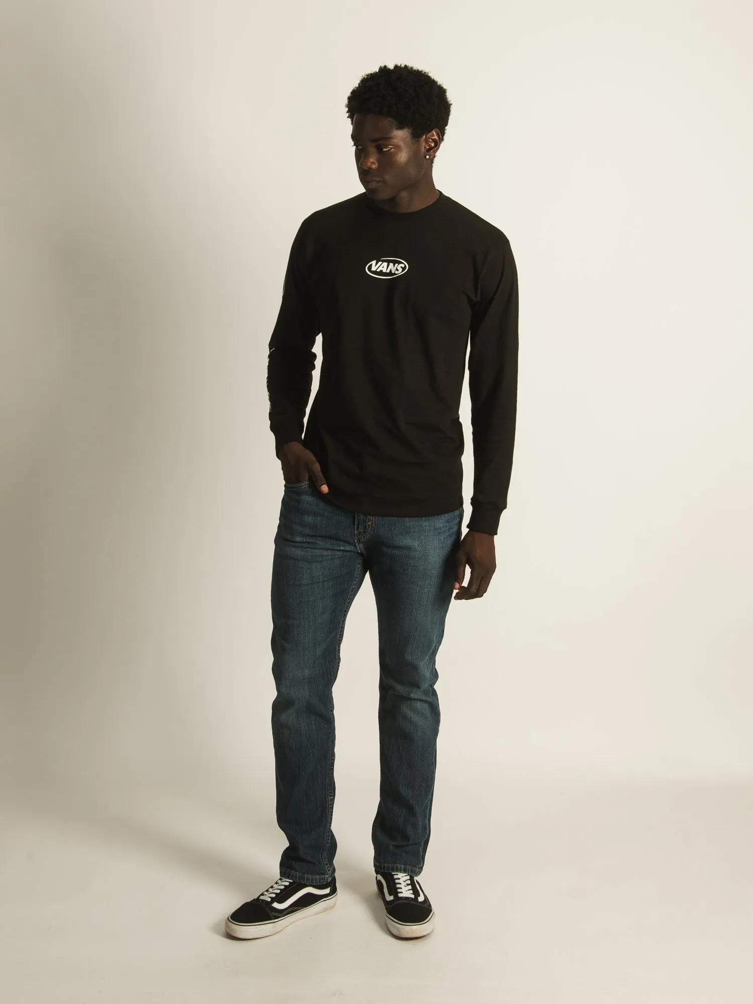 VANS HI DEF COMMERICA LONG SLEEVE TEE  - CLEARANCE