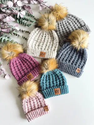 Winter Wonder Cable Crochet Hat