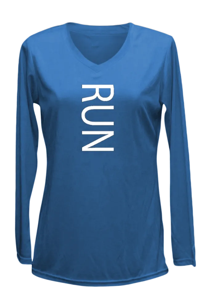 Women's Reflective Long Sleeve Shirt - RUN