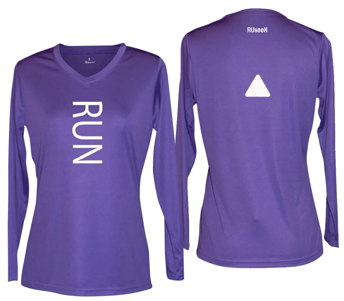 Women's Reflective Long Sleeve Shirt - RUN