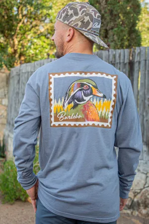 Wood Duck Stamp Longsleeve T shirt